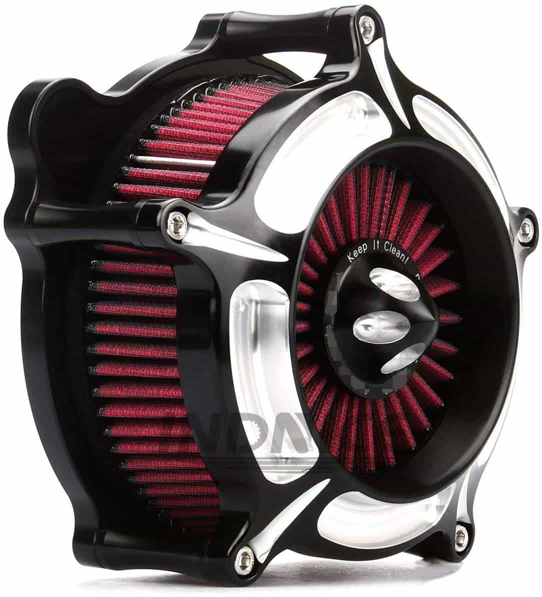 Turbine_Black_Edge_Cut_harley_Air_Cleaner_street_glide_air_filter