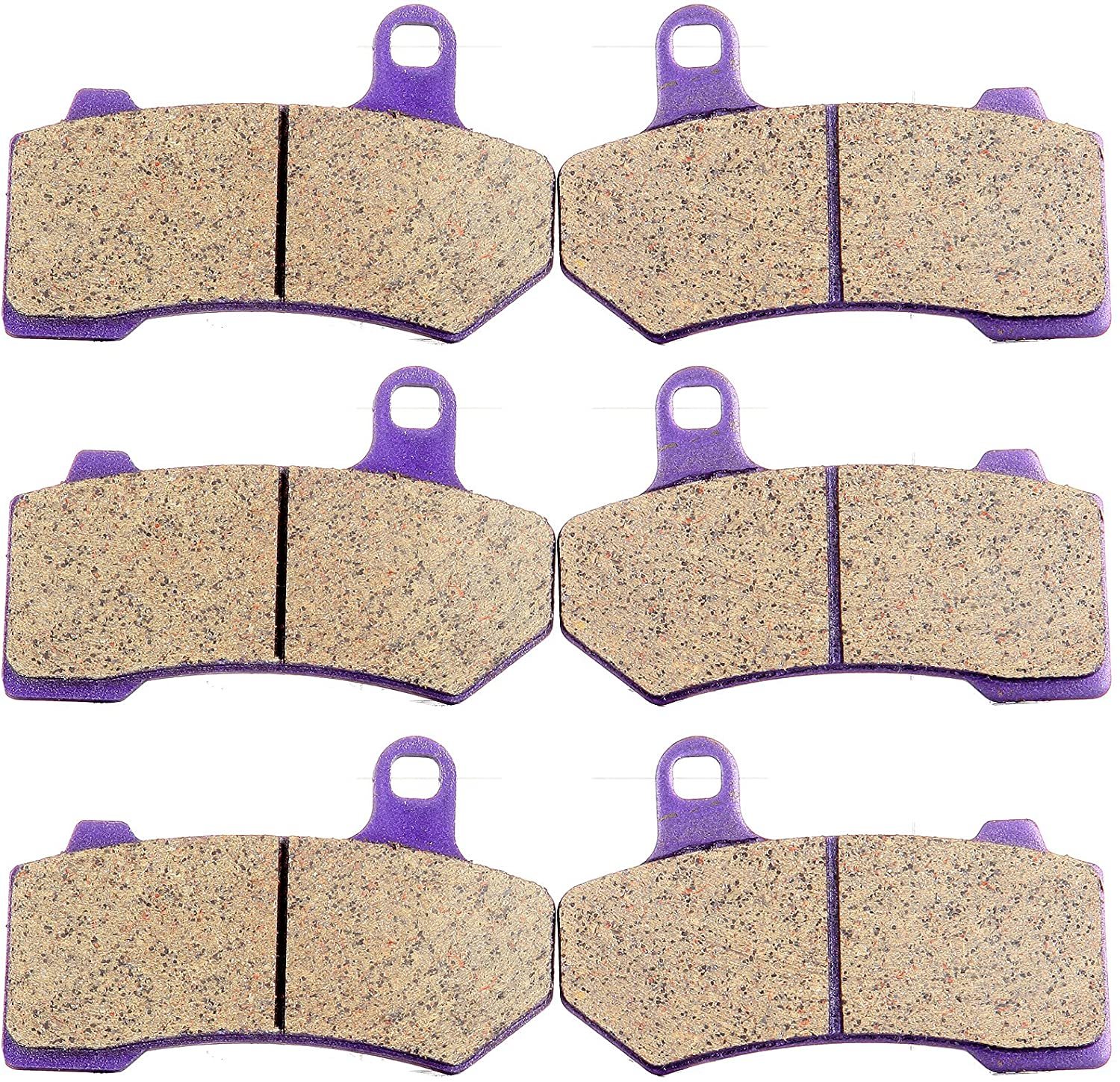 ECCPP Braking Pads Kits Set for Harley Davidson