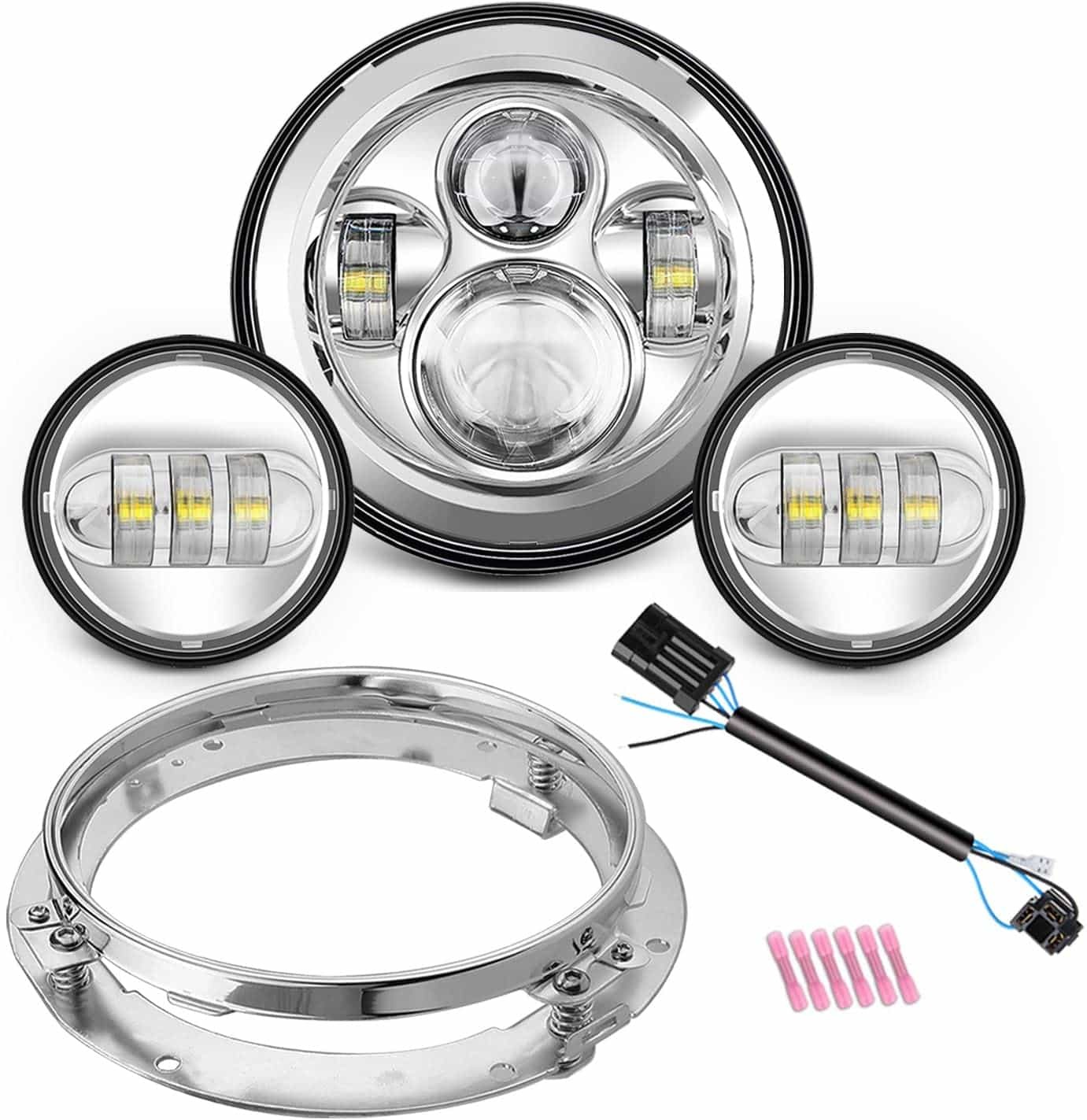 SUNPIE Motorcycle 7" LED Headlight for Harley