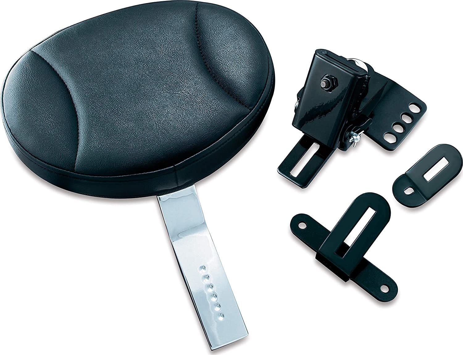 Kuryakyn-1670-Plug-In-Adjustable-Driver-Seat-Backrest-for-Harley