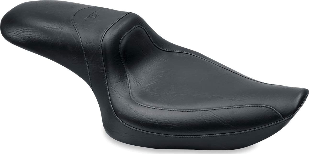 Mustang-76145-Fastback-One-Piece-2-Up-Motorcycle-Seat-for-Harley-Davidson-Sportster