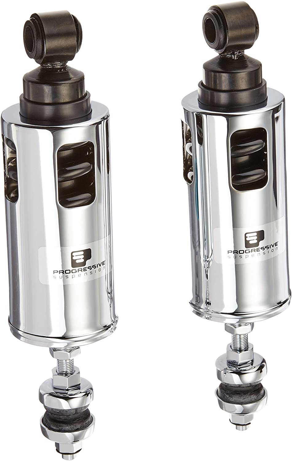 Progressive-Suspension-422-4002C-Chrome-Adjustable-Heavy-Duty-Rear-Suspension